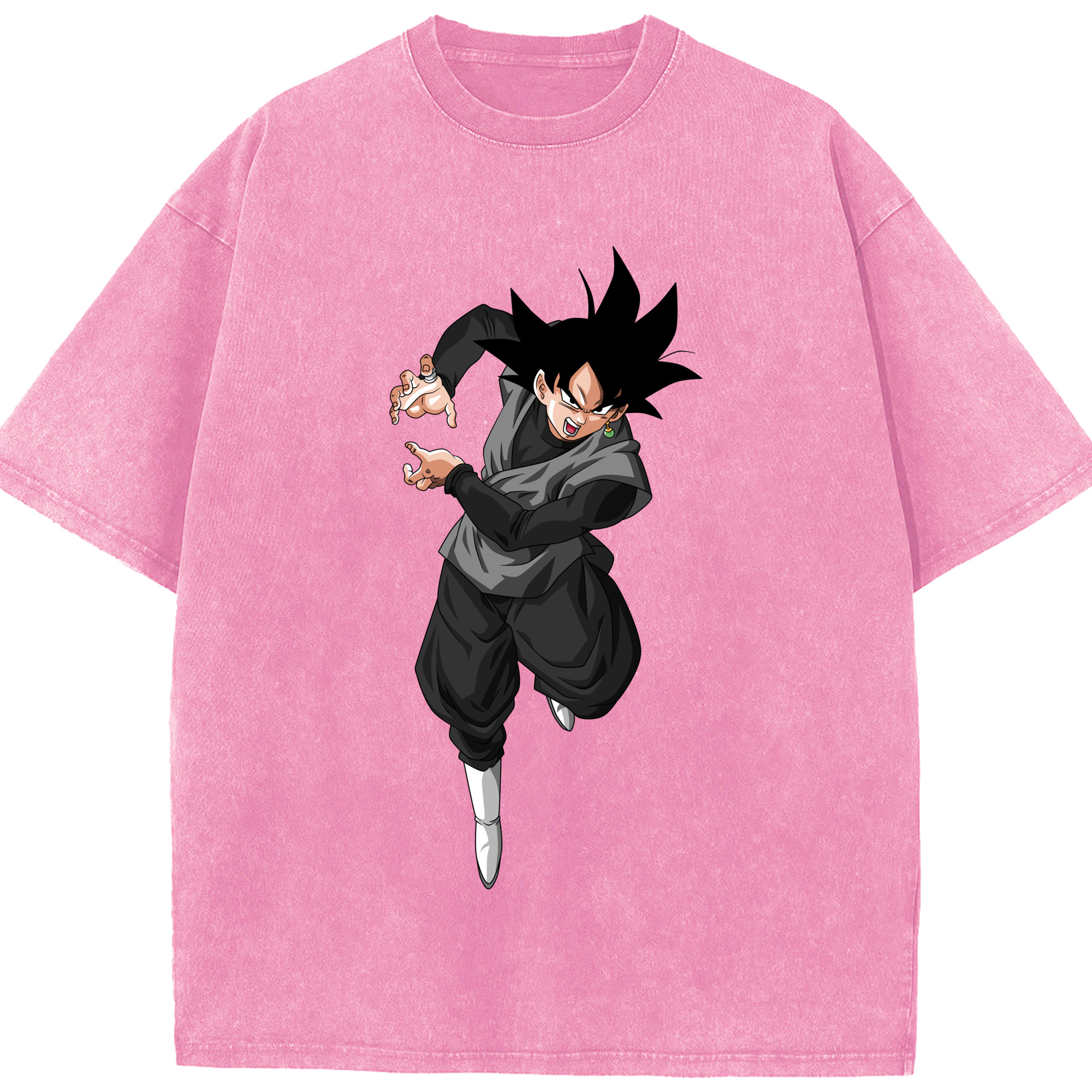 （画像用） ドラゴンボール ベジータ四世（Bejīta Yonsei）DRAGON BALL Vegeta IV 綿100% ヴィンテージ風 半袖Tシャツ（フロントプリント）